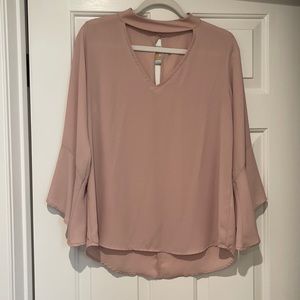 Veronica M. Pink Blouse, Size Small